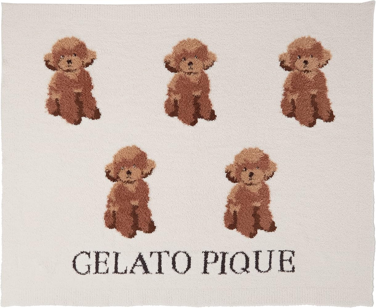 Amazon.co.jp: [ジェラート ピケ] トイプードルJQDブランケット
