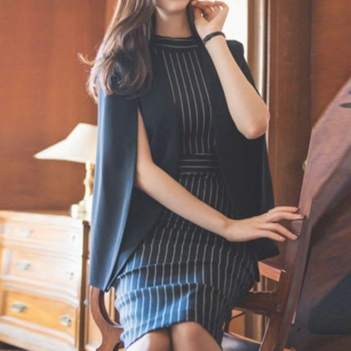 予約* スリット入り ケープ風 ジャケット | LiLiRena