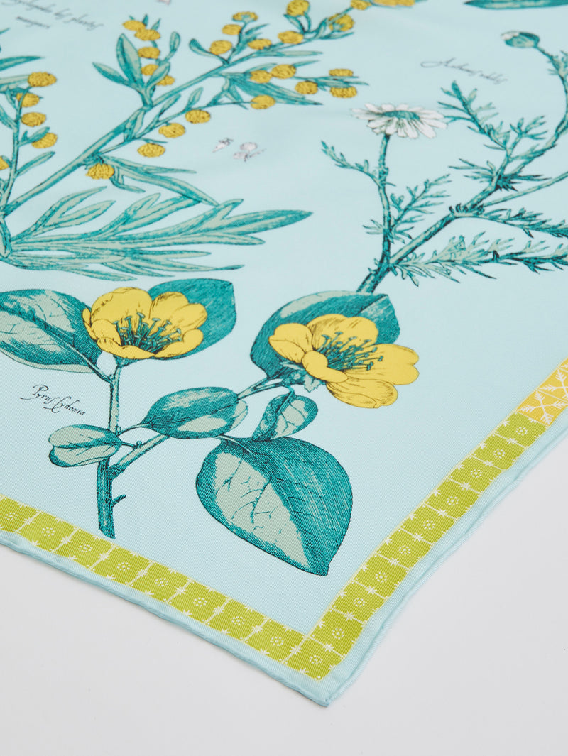 シルクスカーフ65＞ アンティークフラワー – manipuri