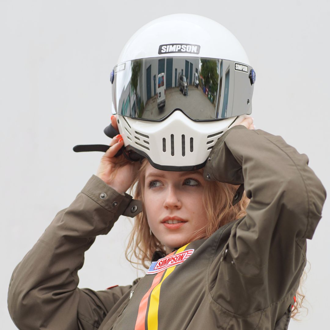 SIMPSON M30 ホワイト | SIMPSONヘルメット公認オンラインストア