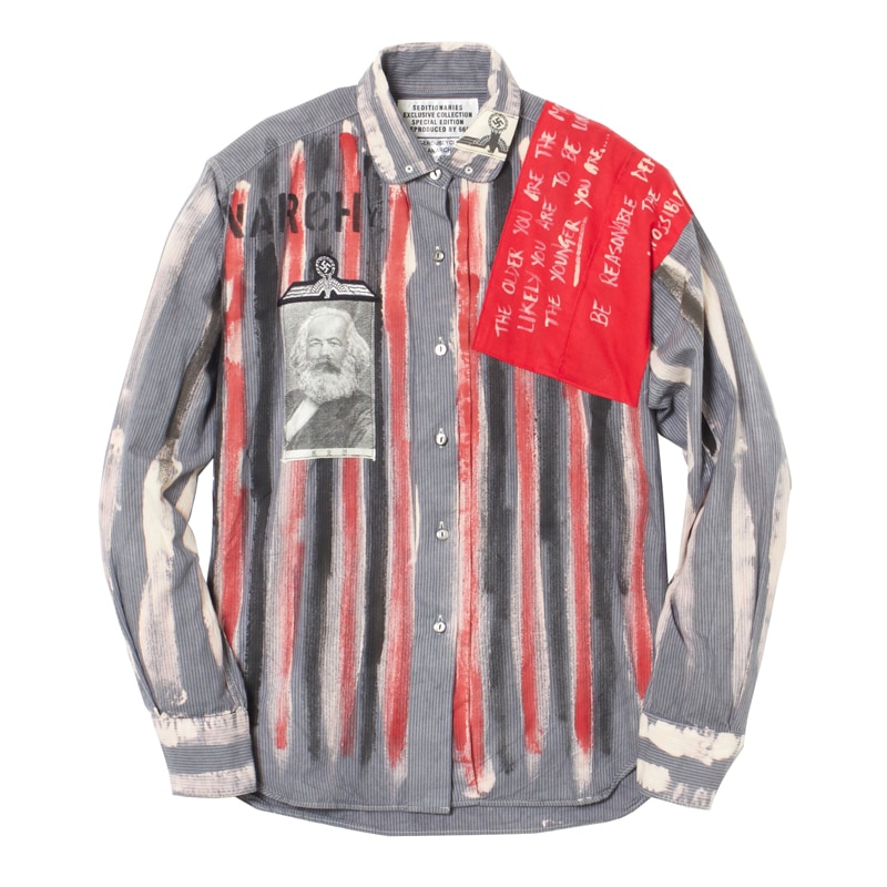 アナーキーシャツ(セディショナリーズ)｜『666』パンクロック