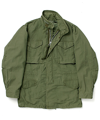 US(米軍) M65 フィールドジャケット・1st Model/アルミジッパー/DSA