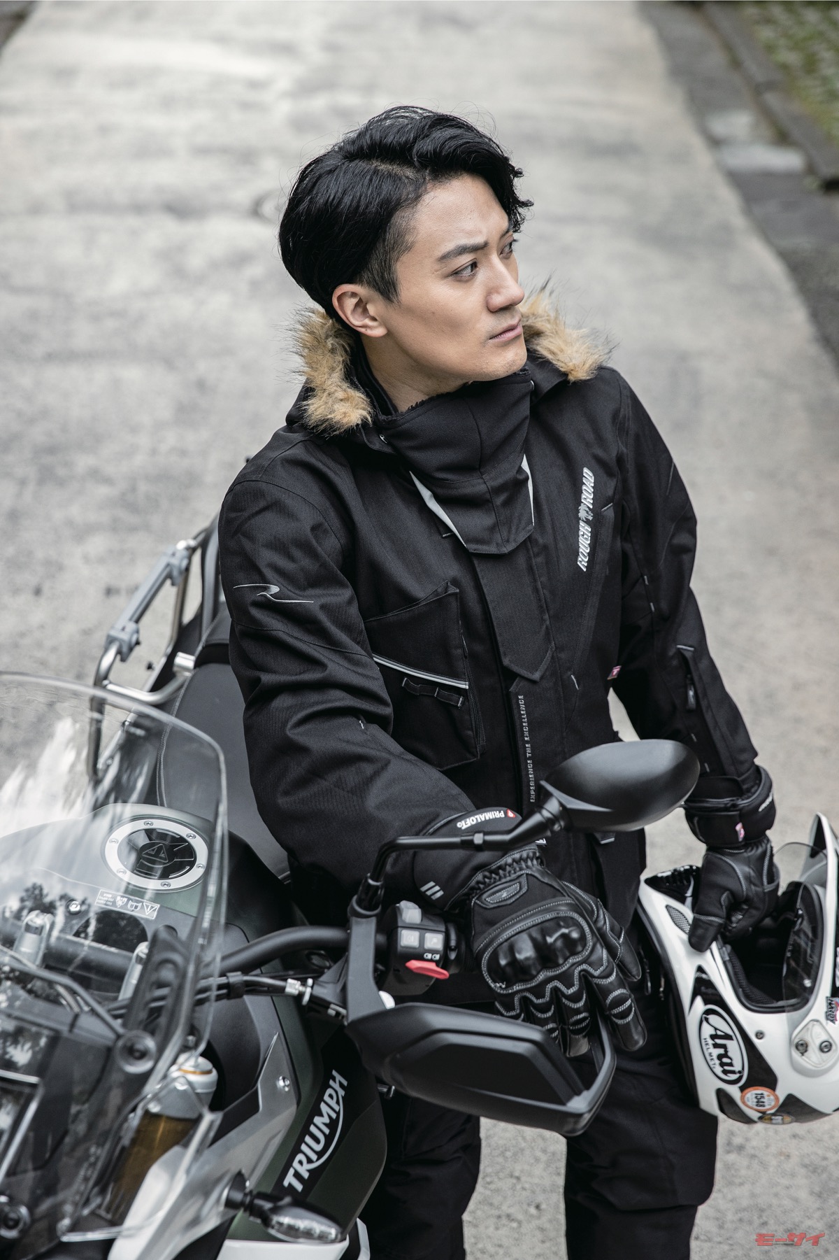 真冬のツーリングも快適に！ ラフ＆ロードから防寒性を極めた