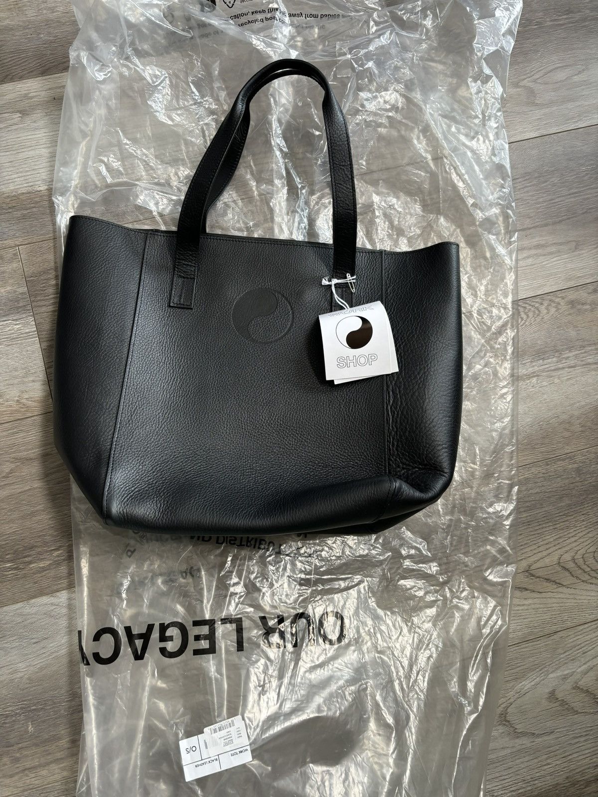 Our Legacy × Stussy Stussy Our Legacy Leather Tote Bag | Grailed