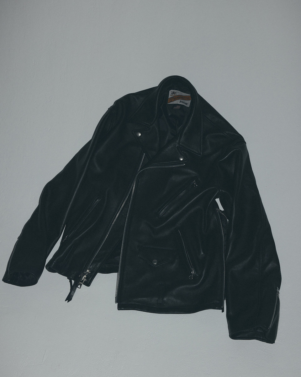 エディフィス×米「ショット」×「マーカウェア」 ライダース“ワンスター