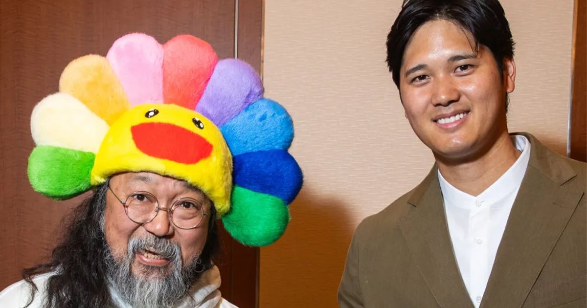 大谷翔平が村上隆と交流 サイン入りカードは限定セットに封入 MLB日本