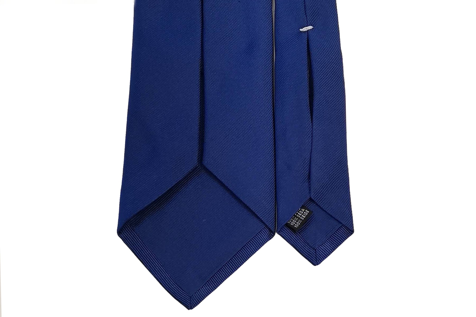 MILANO SERIES ネクタイ ◇ ネイビー×ソリッド《セッテピエゲ》 – Merola