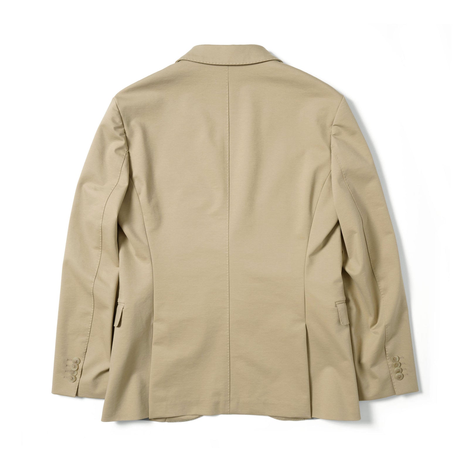 Duplex Cotton Jersey シングル2Bノッチド・トラベルジャケット