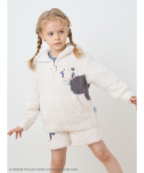 ドラゴンクエスト】【キッズ】ジェラートモーモンパーカ＆ハーフパンツ