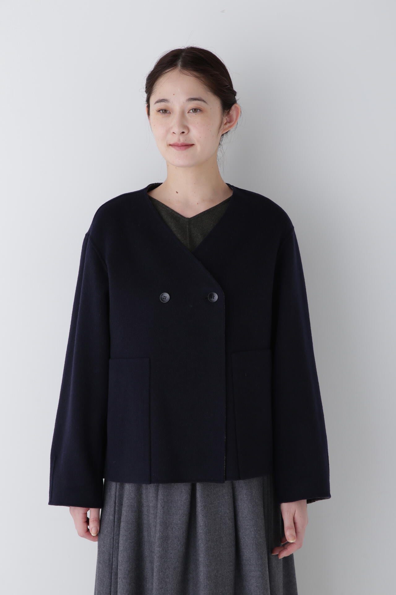 リバーショートジャケットブルゾン | human woman（ヒューマンウーマン