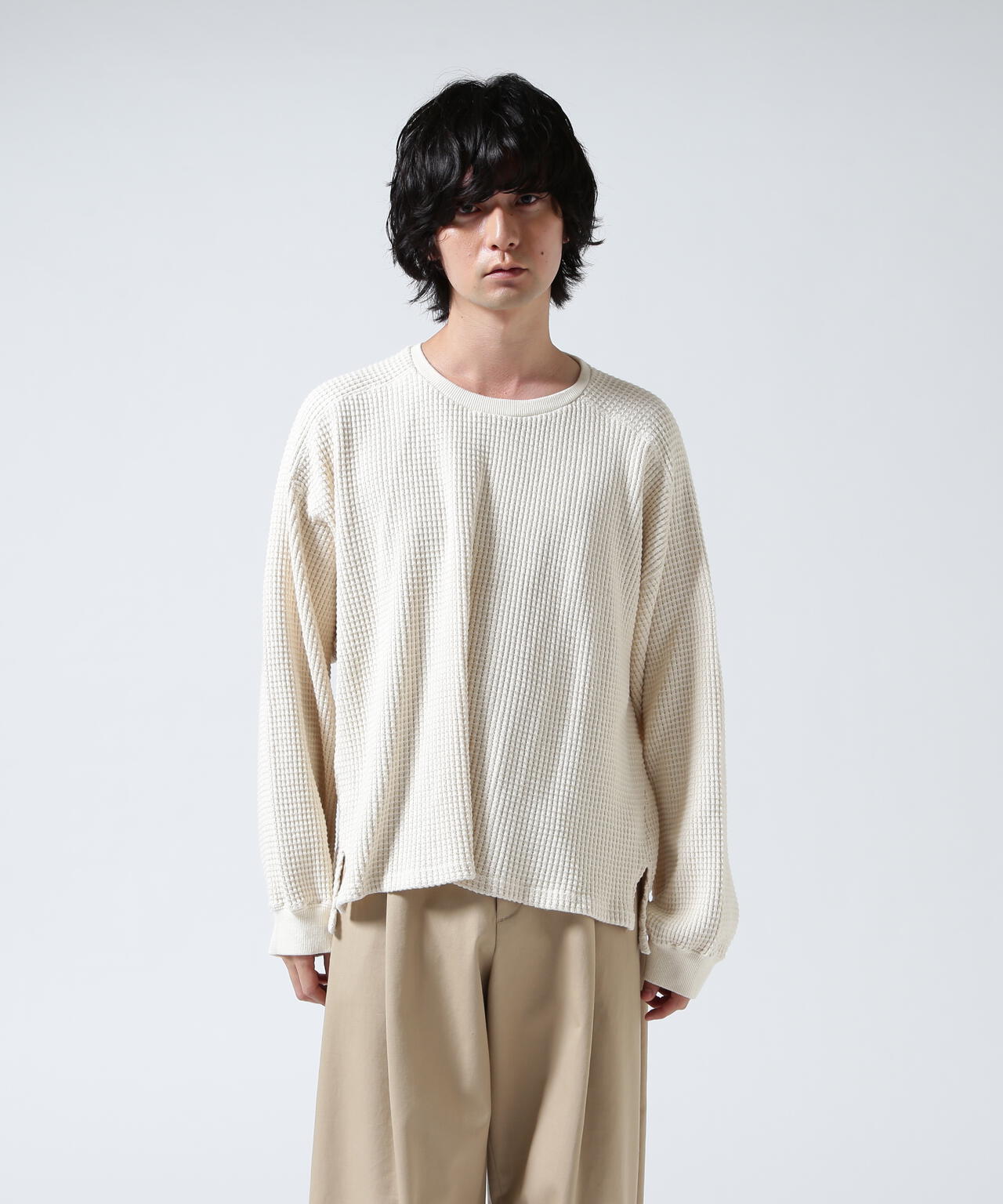 ANCELLM/アンセルム/HEAVY WAFFLE OVER LS | GARDEN（ガーデン