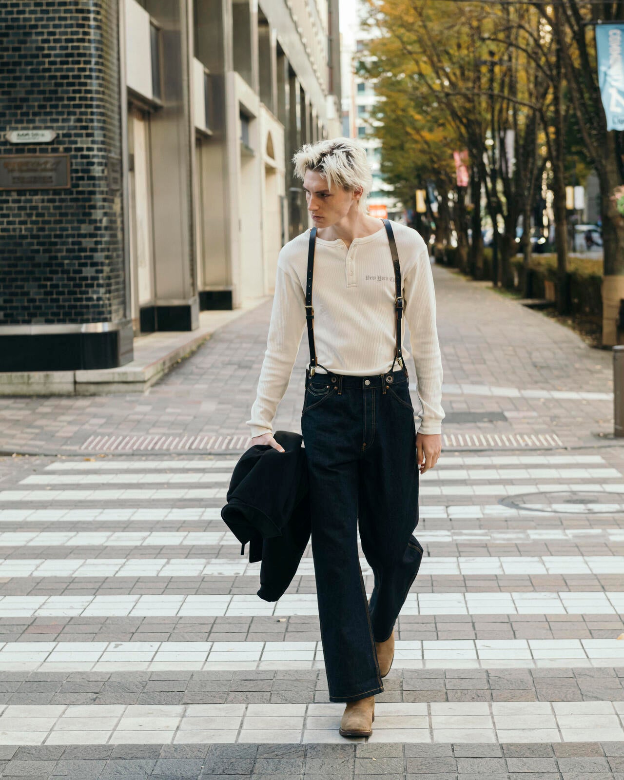 LEATHER SUSPENDER/レザーサスペンダー | Schott（ショット） ｜【公式