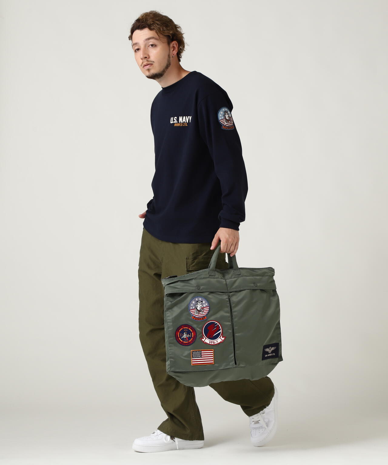 TOP GUN HELMET BAG / トップガン ヘルメット バッグ | AVIREX