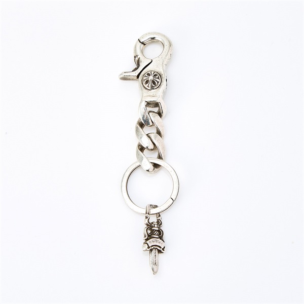 CHROME HEARTS ダガー キーリング ショート クラシックチェーン 2