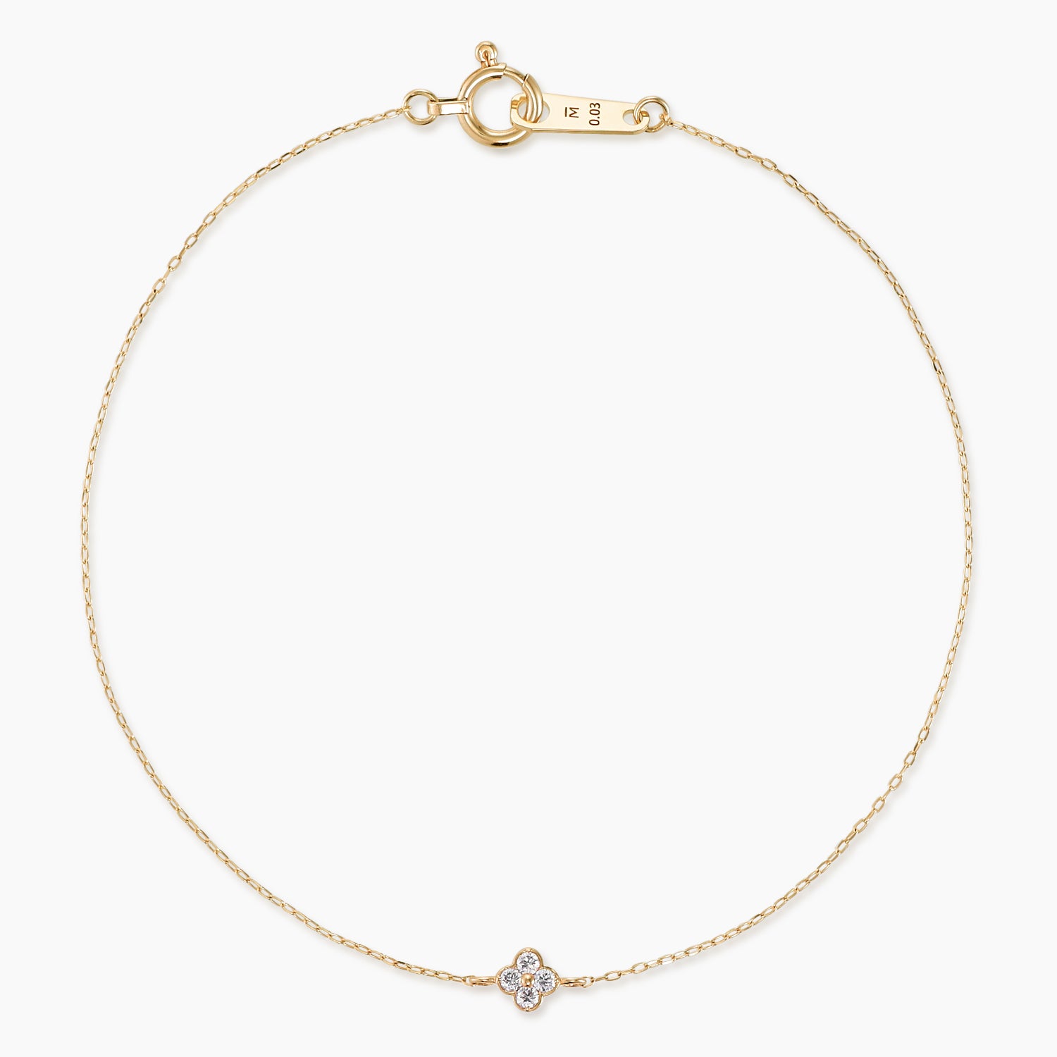 K10ブレスレット ダレル ダイヤ｜MONATELIER（モナトリエ）公式｜K10