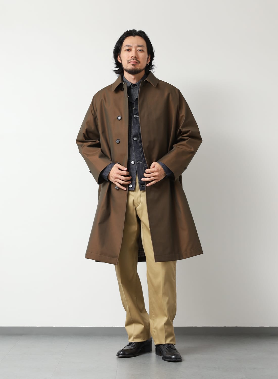SINGLE RAGLAN COAT 1 /GABARDINE|シングルラグランコート 1