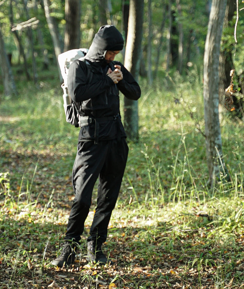 STATIC ADRIFT HALF ZIP HOODY / スタティック アドリフトハーフジップ