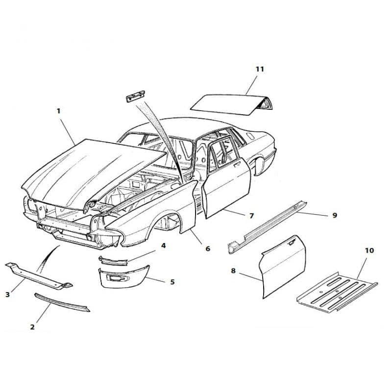 Floor Repair Panel, R/H | Moss Motors