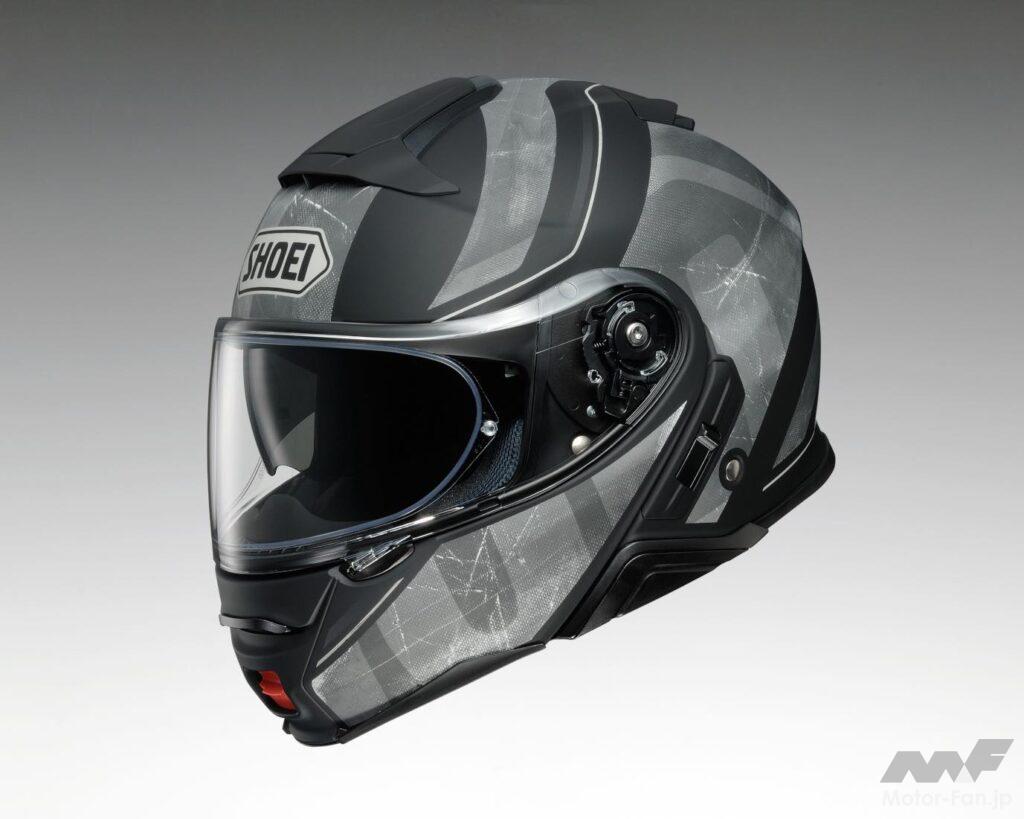 特大すぎるSHOEIロゴ、これがカッコいい！ システムヘルメット
