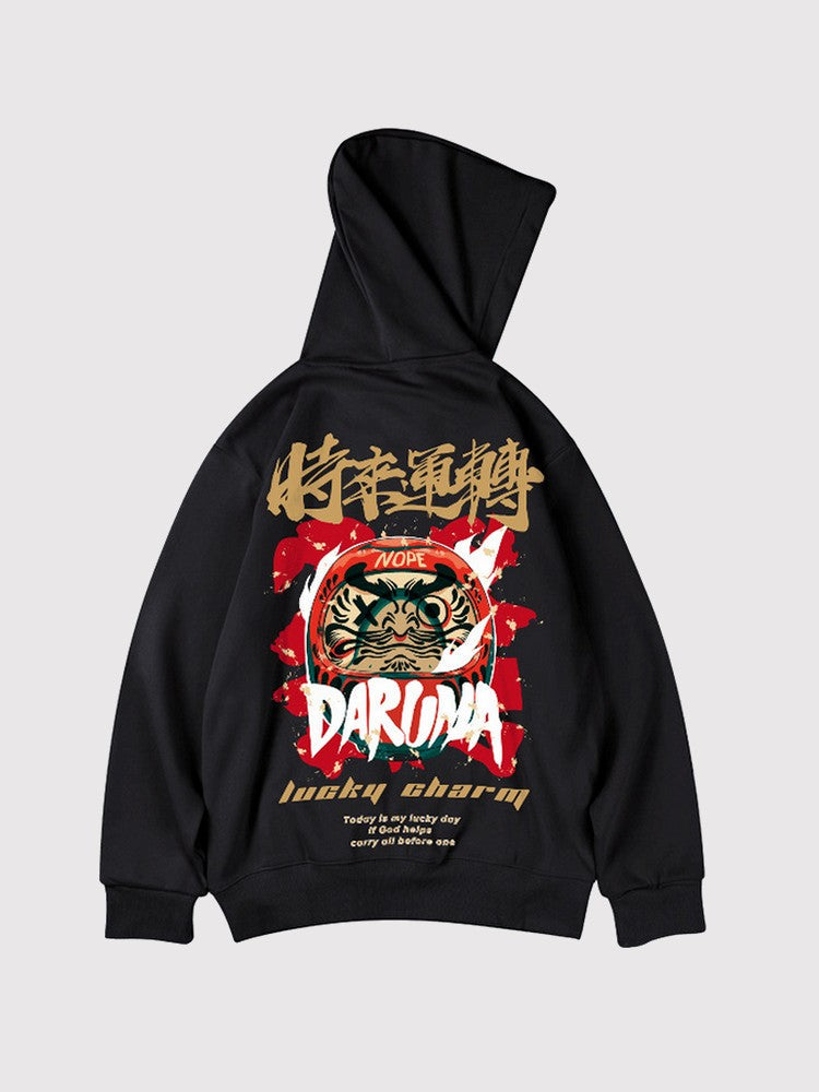 Daruma Hoodie 'Ehime' – My Japan Clothes