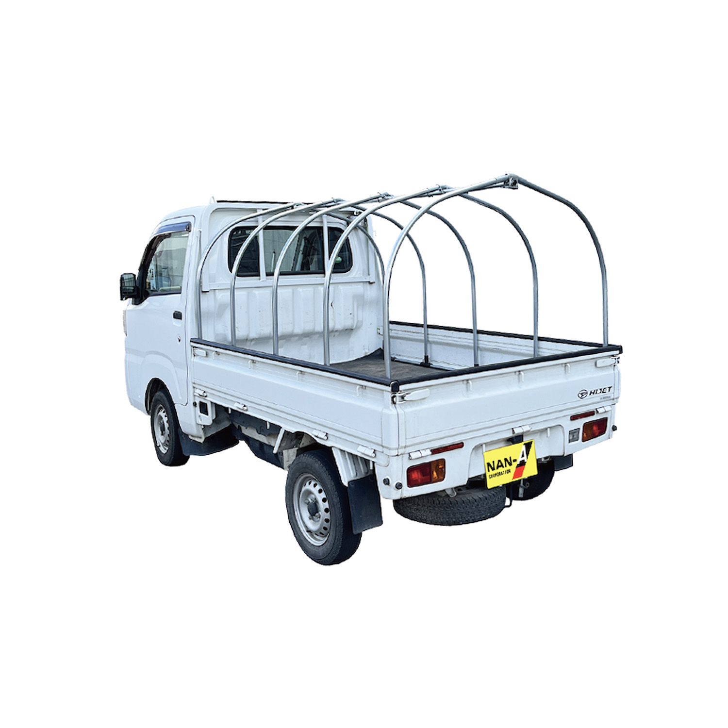軽トラック幌フレーム拡張キャビン対応｜トラック用品｜南榮工業株式会社