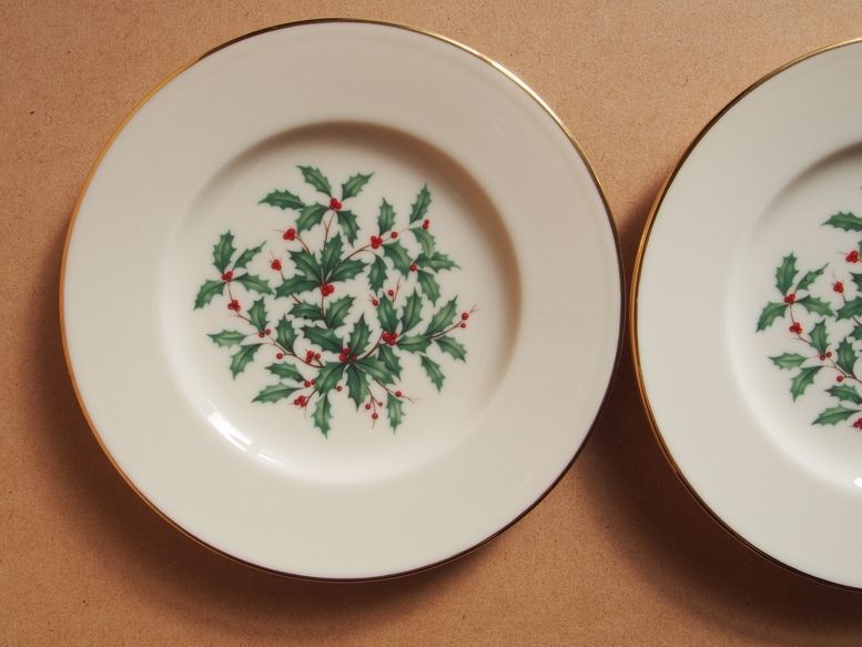 SHOP偶然と必然の間 レノックスUSA製 プレート 16cm 2枚組