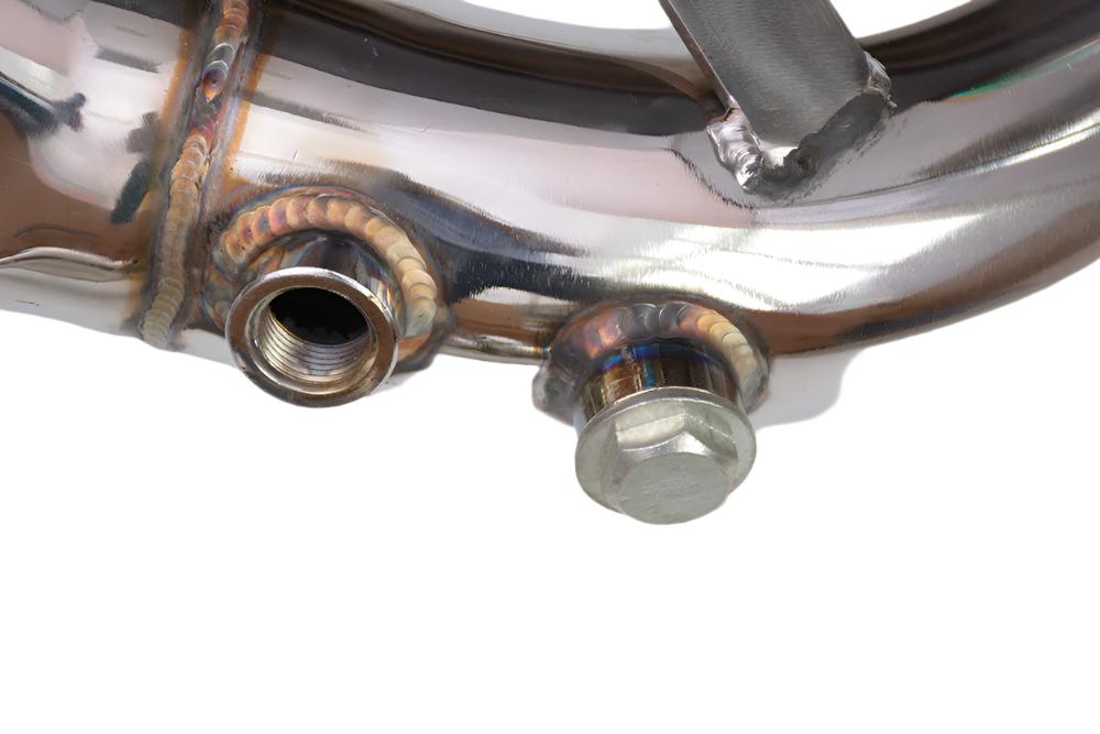 AUDI 触媒ストレート エキマニ A4 S4 A5 S5 Q5 SQ5 A6 A7 B8 B8.5 C7