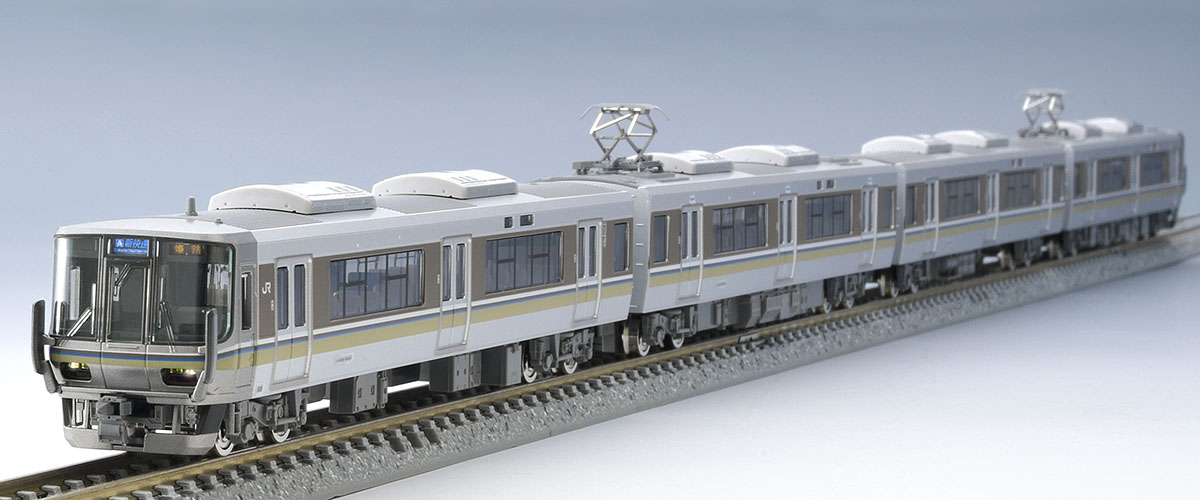 JR 223 2000系近郊電車（1次車・転落防止幌付・4両編成）セット 品番
