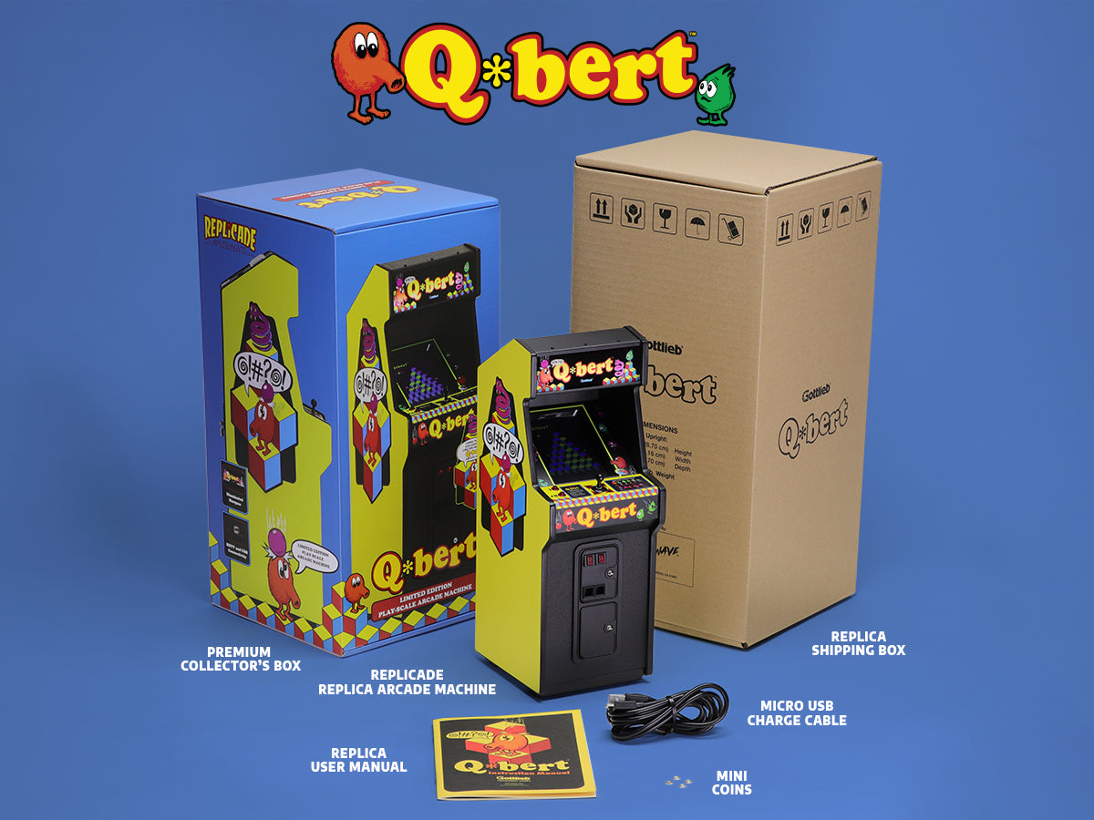 Q*bert x RepliCade – New Wave Toys