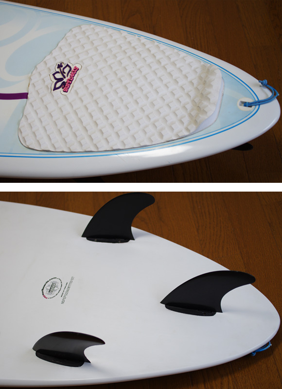 初心者におすすめ！NSP Surfbetty 中古ファンボード6`8 EPOXY (No