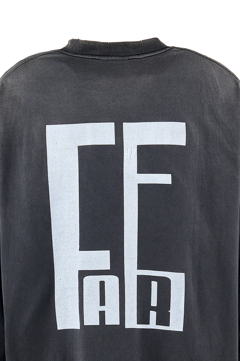 SAINT Mxxxxxx × FEAR OF GOD SS25 FG_LS TEE/SNT OF GOD / BLK - NUBIAN