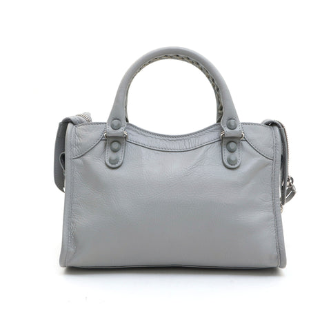 バレンシアガ BALENCIAGA ジャイアントミニシティ ハンドバッグ グレー