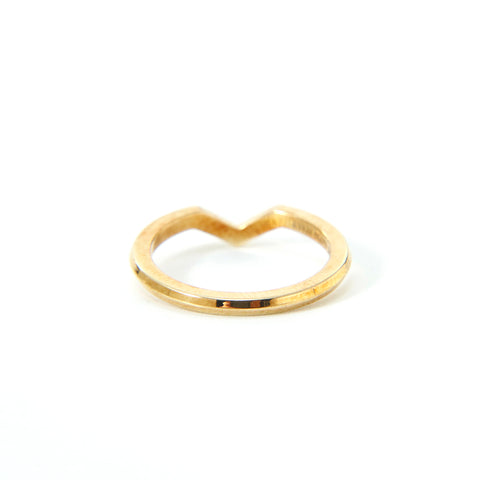 ティファニー TIFFANY&Co. セッティングVバンドリング K18YG 1.7g 44