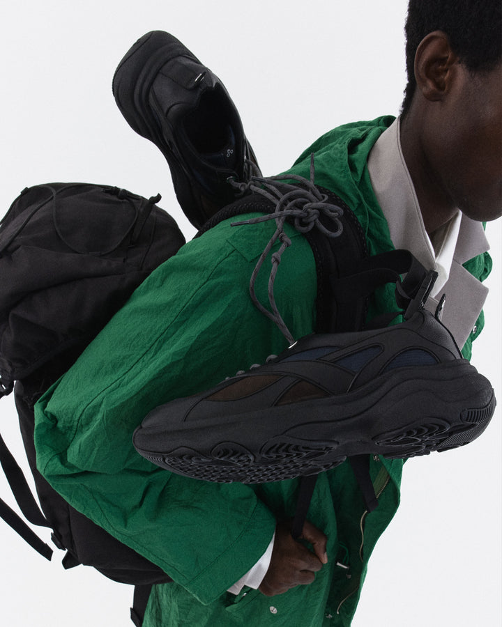 OAO公式ストア】WOVENT (ウーヴェント) | ニットレザースニーカー 厚底