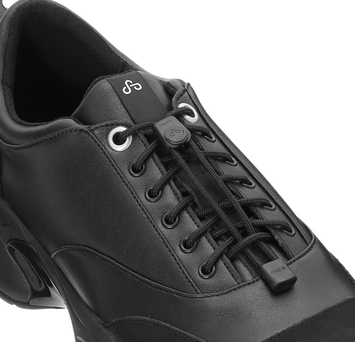 OAO公式ストア】AUTH(オース) | レザー スニーカー ブラック ホワイト