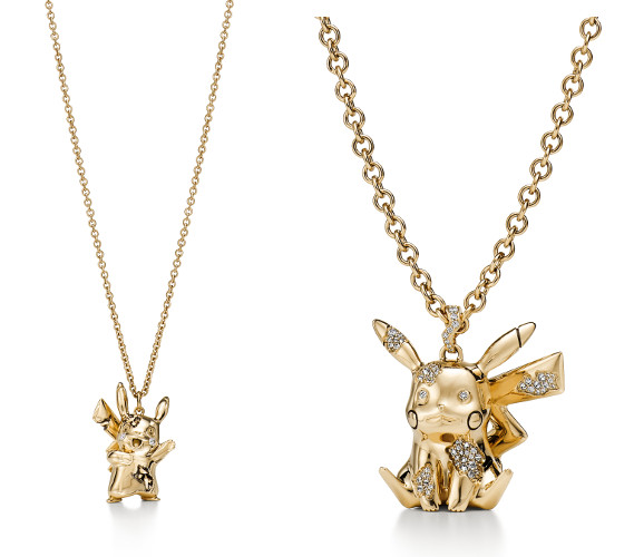 11月20日発売】ティファニーとポケモンのコラボジュエリー、ピカチュウ