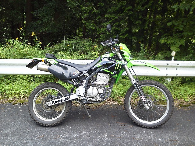 オフロードバイク KLX250のインプレッション