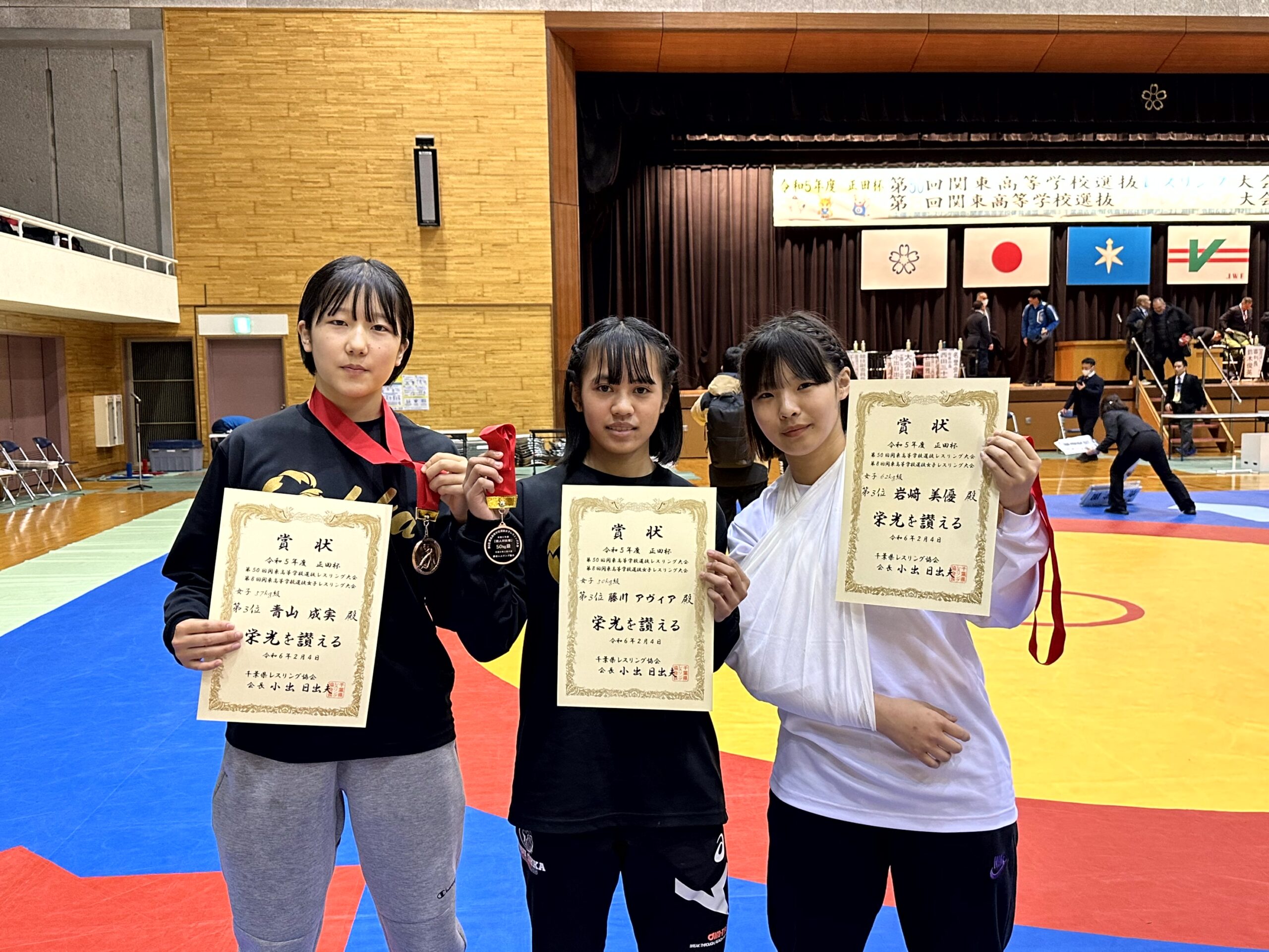 第8回関東高等学校選抜女子レスリング大会 結果報告 - 日本体育大学桜