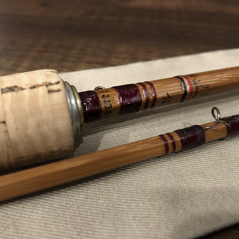 Pezon et Michel Parabolic Speciale Competition 8ft Bamboo Cane Rod