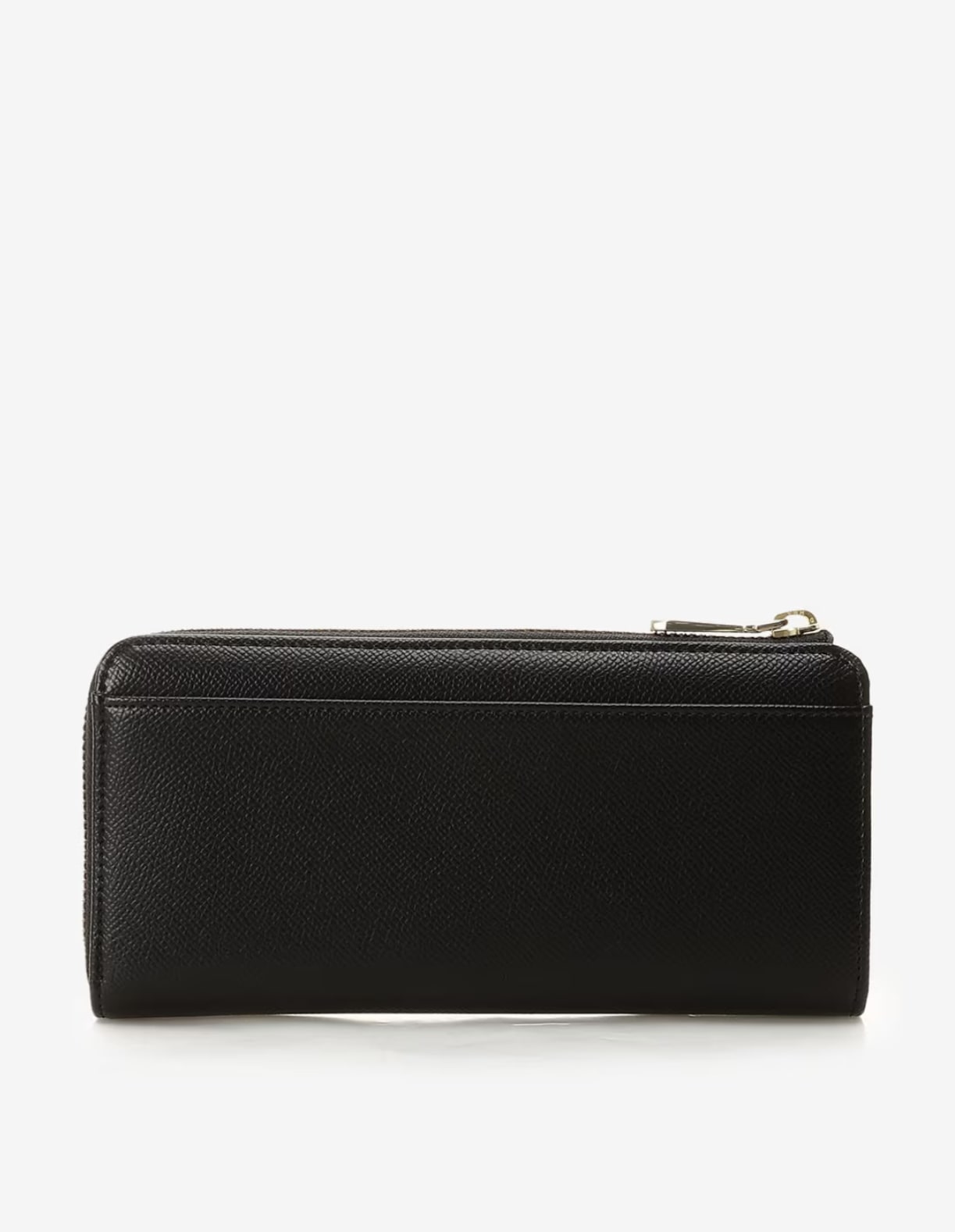 バイカラーアクセントリボン長財布【ブラック】(ブラック