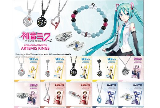 初音ミク×ARTEMIS KINGS ブレスレット｜ペンダント｜イヤリング