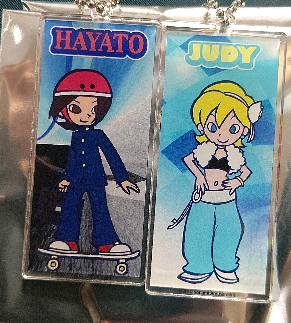 交換】pop'n music ポップン トレーディングアクリルチャームC 譲