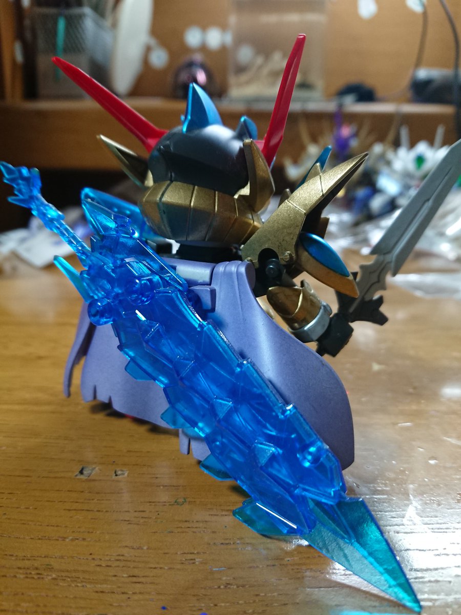 ジャンク開封その3。 魔竜剣士ゼロガンダム。 これはあれだな、ちー