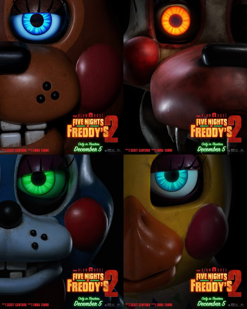 Withered Bonnie has officially received a poster for the Five