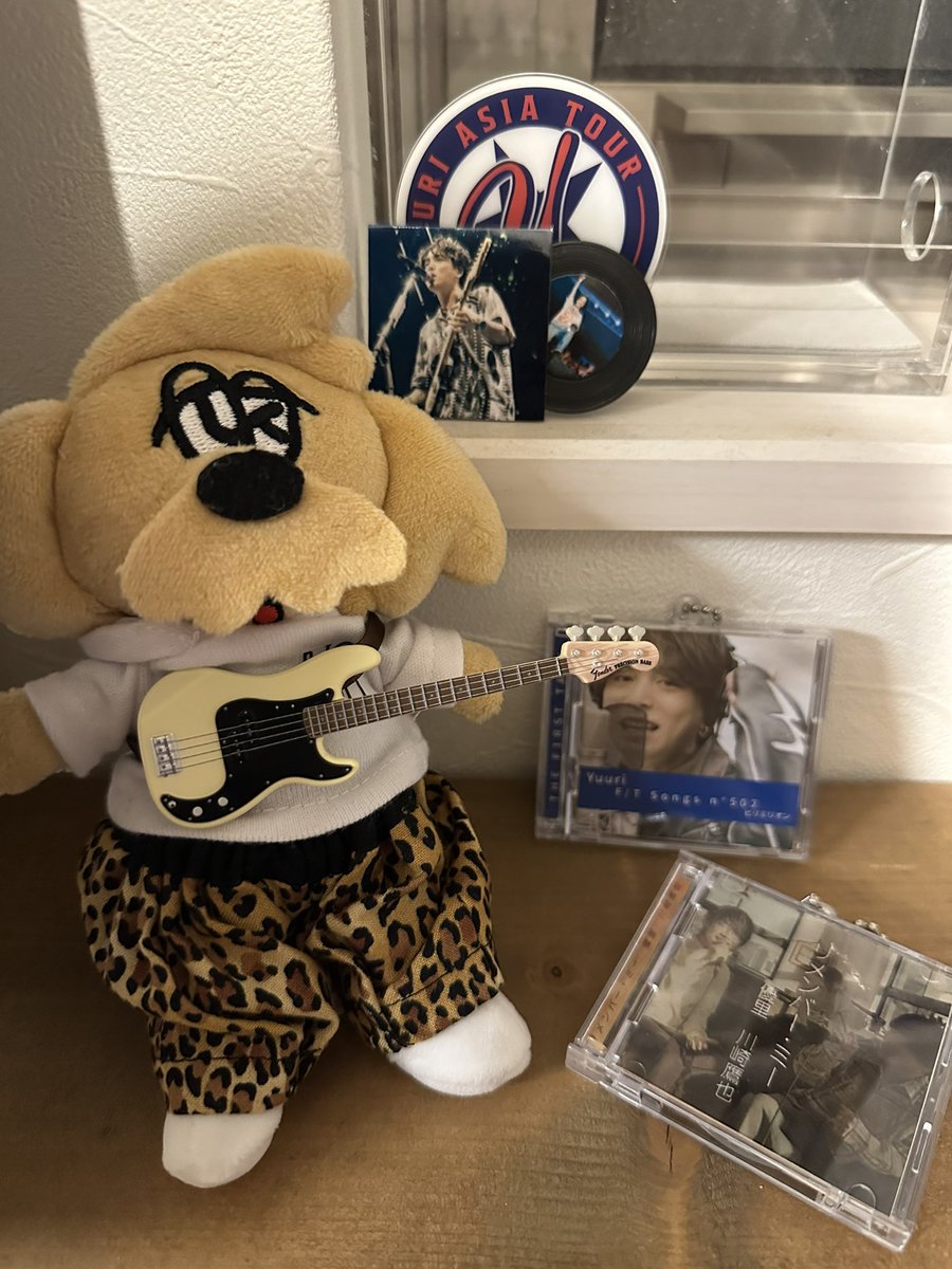 できたー🧡！ YUURI Dog Plush Toy 🐶 #優里 #推し活 #ぬい活