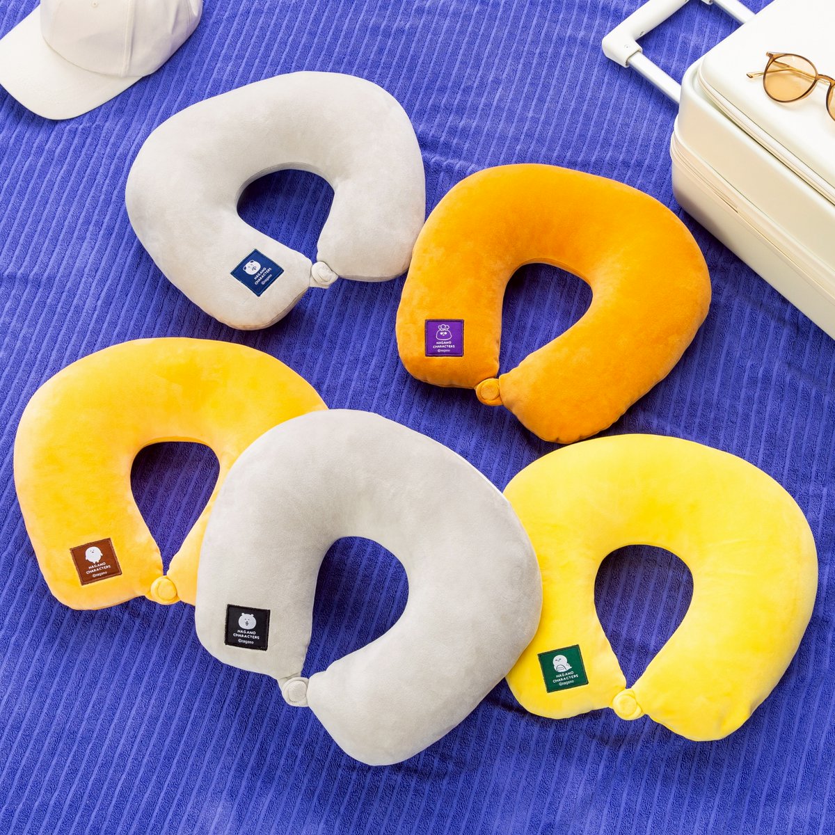 新商品／ 『2wayネックピロー(全5種)』 📝8月8日発売 ・ナガノ