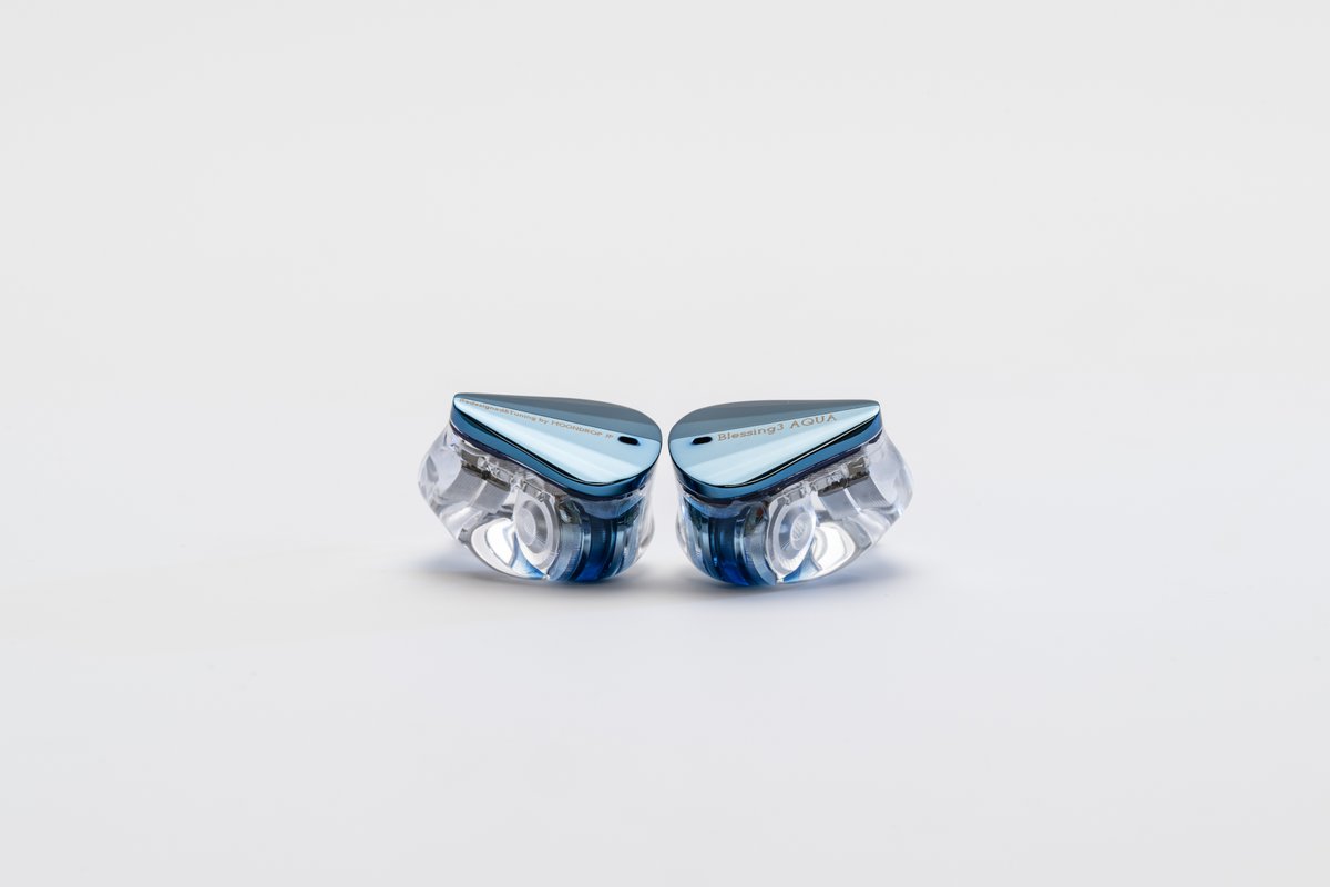 🎧🌊 「Blessing3 AQUA」 🌊🎧 ✨ディープシーブルー✨ ステンレス