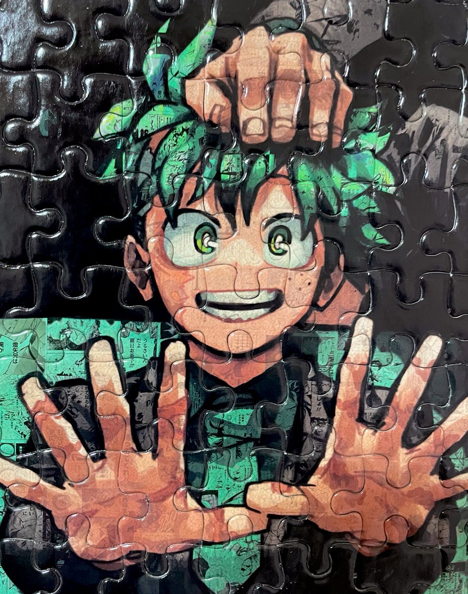 僕のヒーローアカデミア原画展 モザイクアートパズル1000ピース 無事