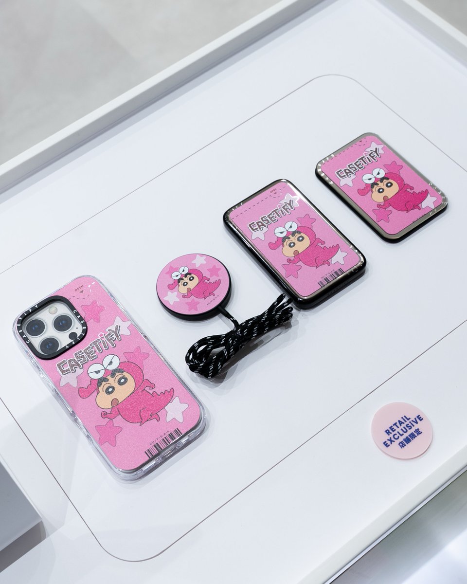 🌟クレヨンしんちゃん × CASETiFYポップアップ🌟 現在CASETiFY STUDiO