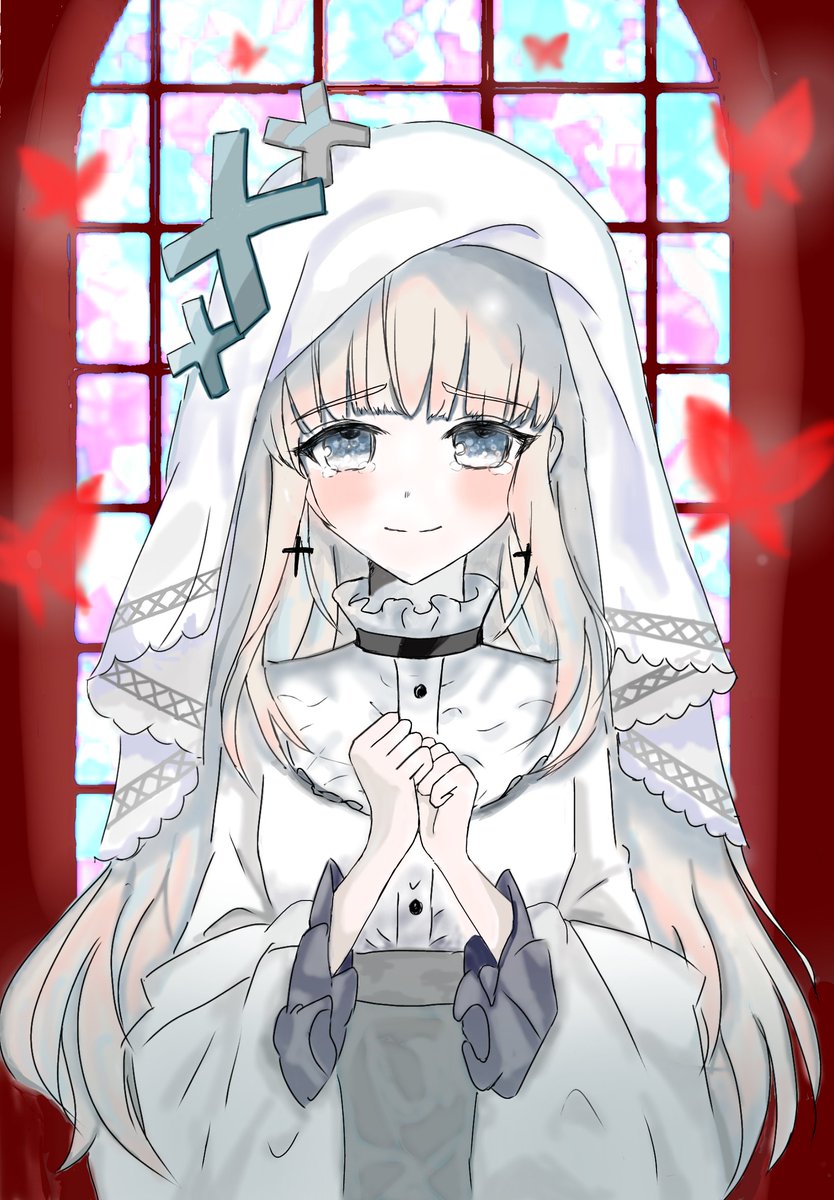 魔法少女ノ魔女裁判 #まのさばイラスト ＃氷上メルル メルたそは癒し